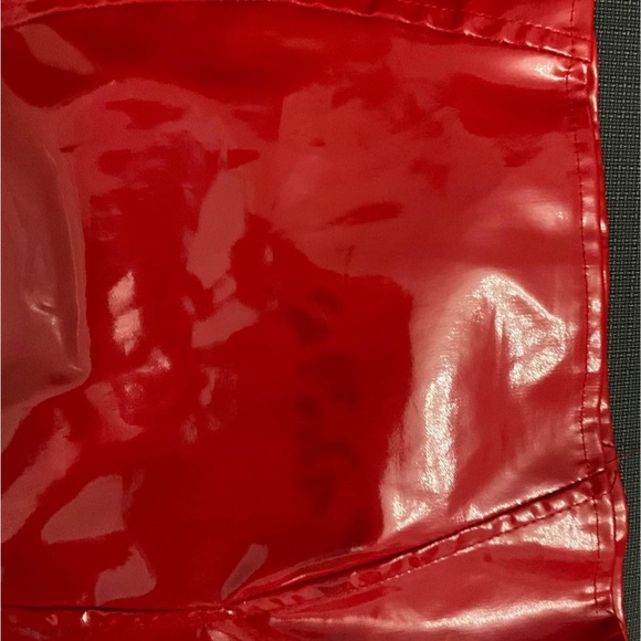 Red Latex Dress - Picture 2 of 3